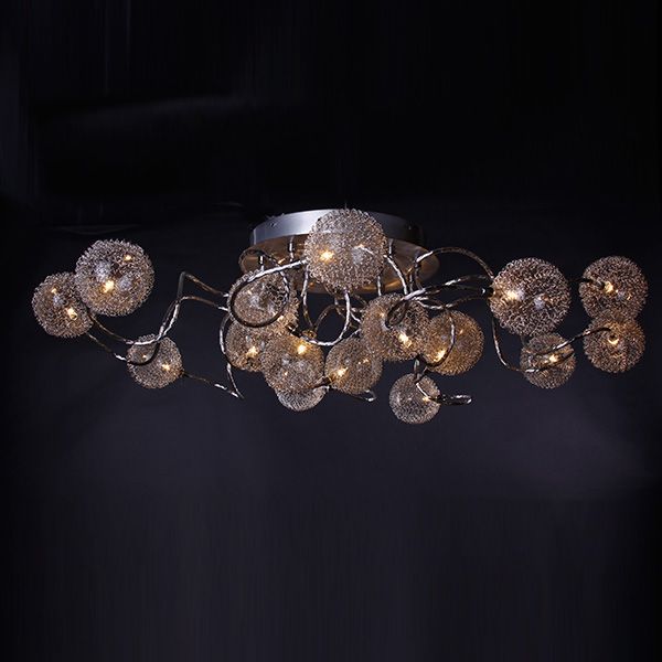 Люстра Altalusse LV117-16 срібний