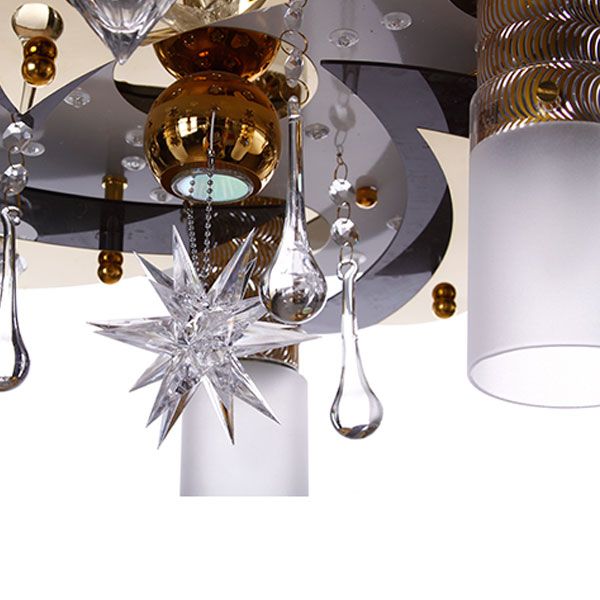 Люстра Altalusse LV168-04 белый/золото