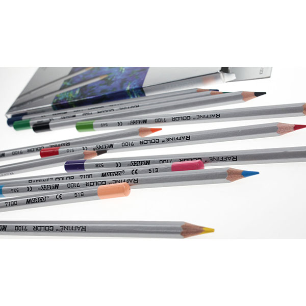 Олівці кольорові 7100-12CB 12 шт. Marco