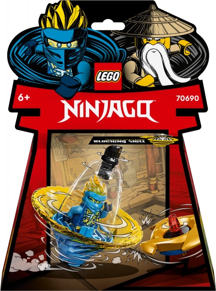 Конструктор LEGO NINJAGO Тренування спін-джитсуніндзя Джея 70690