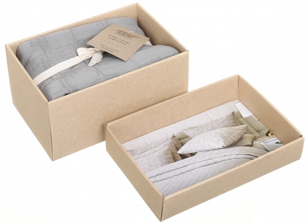 Набор наволочек декоративных Lagos 50x70 см серый Antonio Pereira 