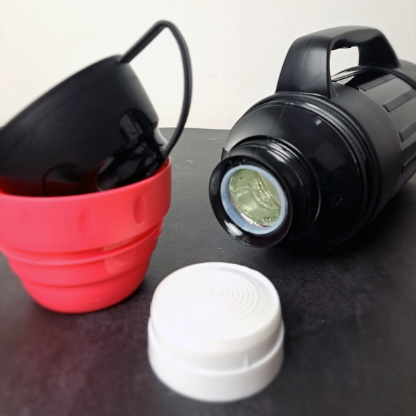 Термос GT1000-P Чорний бурштин 1000 мл Gusto