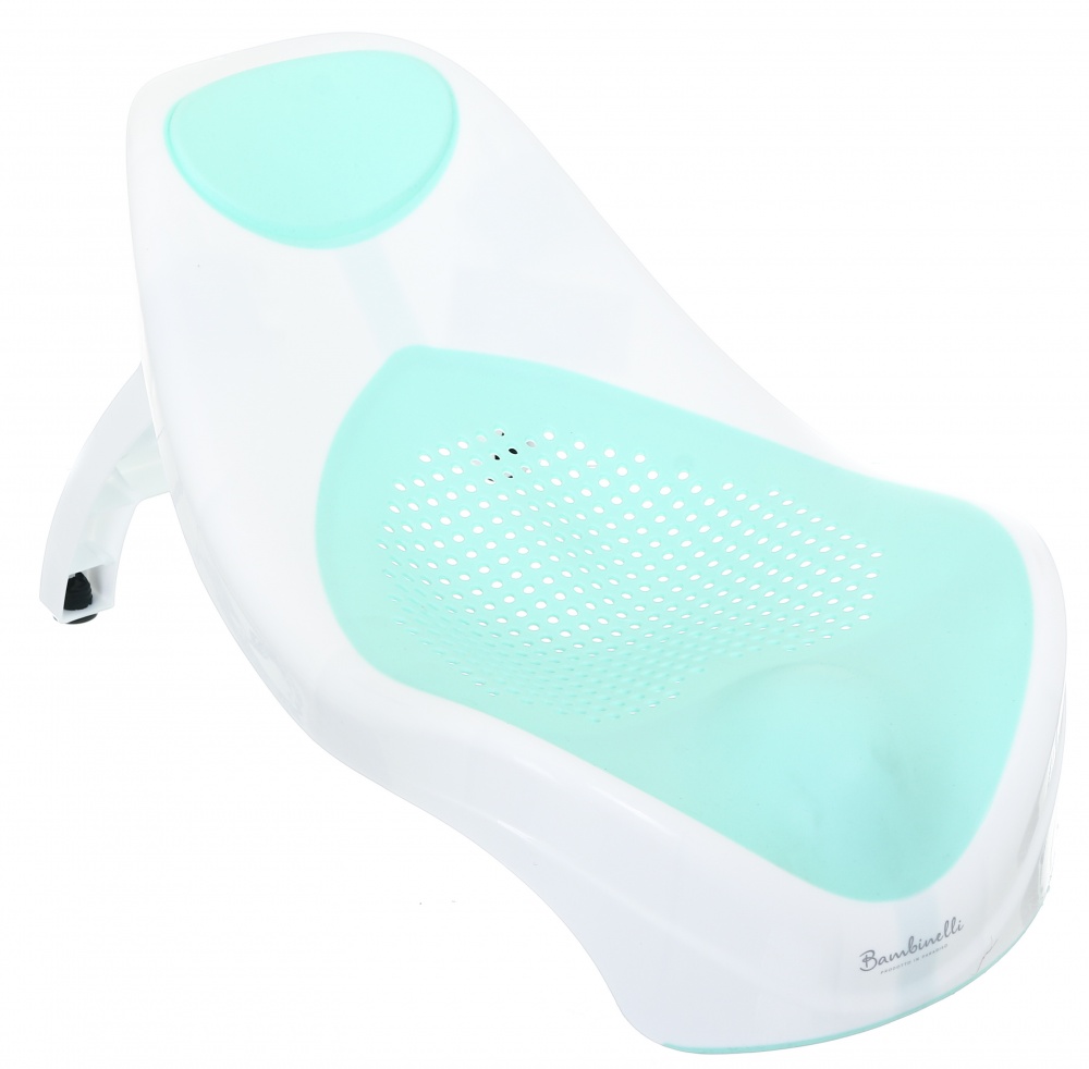 Гірка для купання Bambinelli 29.4x27.9x37 см біло-зелений FG734