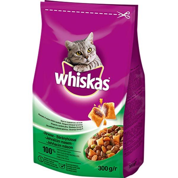 Корм Whiskas з ягням 300 г