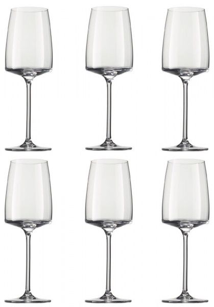 Набір бокалів для вина Sensa Light & Fresh кришталеве скло 365 мл 6 шт. Schott Zwiesel 