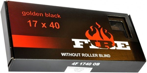 Решітка камінна  4FIRE 17х40 антік золото