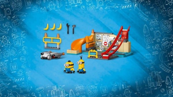 Конструктор LEGO Minions Міньйони в лабораторії Гру 75546