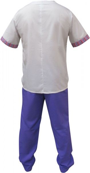 Костюм хирургический Торнадо Панацея р. M 48-50 рост 5-6 34123-10-8ч-48-5 фиолетовый