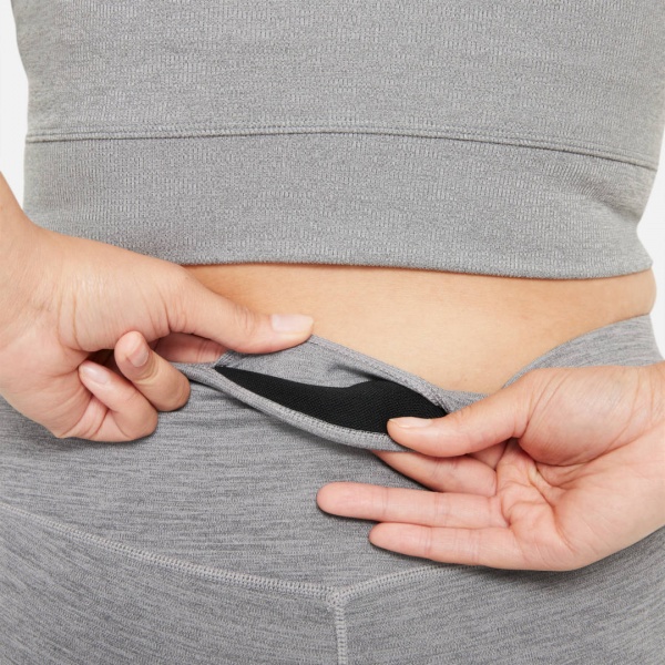 Лосини Nike W NK ONE DF GFX PK MR 7/8 TGT DD4555-068 р.L сірий