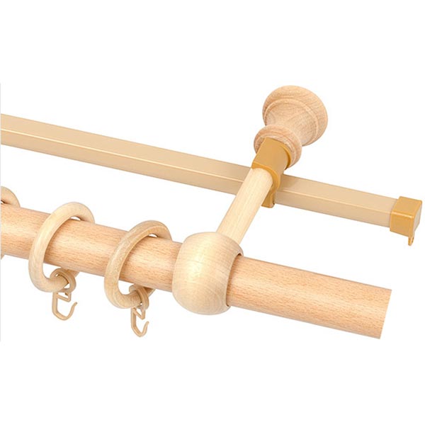 Карниз Дельфа СД-231 натуральное дерево 3 м