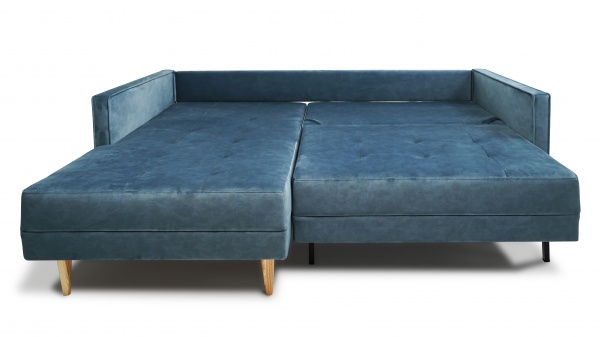 Диван кутовий VECTOR Kіто UD лівий синій 2150x1700x945 мм