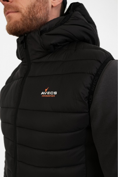 Жилет Avecs AV-50195B/1 р.4XL чорний
