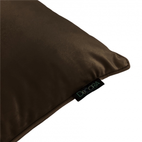 Подушка декоративная VELOUR 60x60 см шоколад Decora textile 