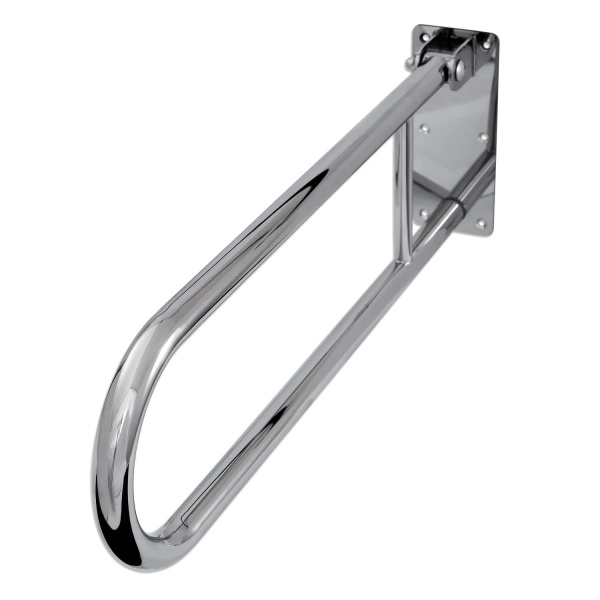 Поручень для ванной комнаты Laris настенный откидной