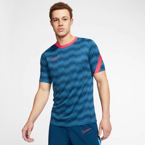 Футболка Nike M NK DRY ACDPR TOP SS GX FP CD1072-446 L темно-синій