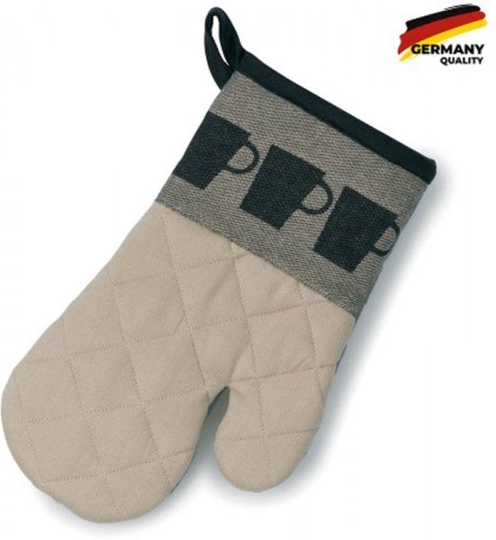 Прихватка-варежка Чашки бордовый Kela 