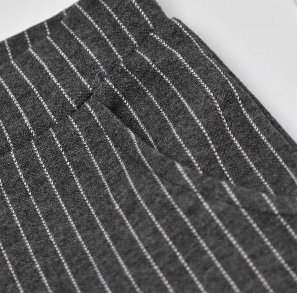 Брюки Lovetti в полоску 7751 р.134 серый 