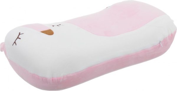 Подушка дорожня Лис 43х22 см рожева 