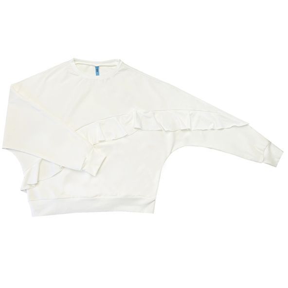 Свитшот для девочки Smil р.158 молочный 116127 