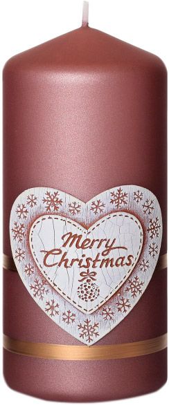 Свічка Різдво 13 см Асортимент Bartek Candles