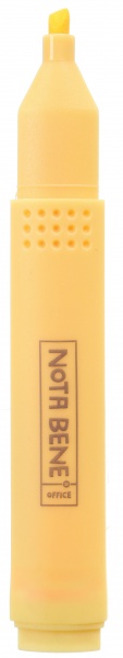 Маркер текстовий Nota Bene Pastel жовтий 