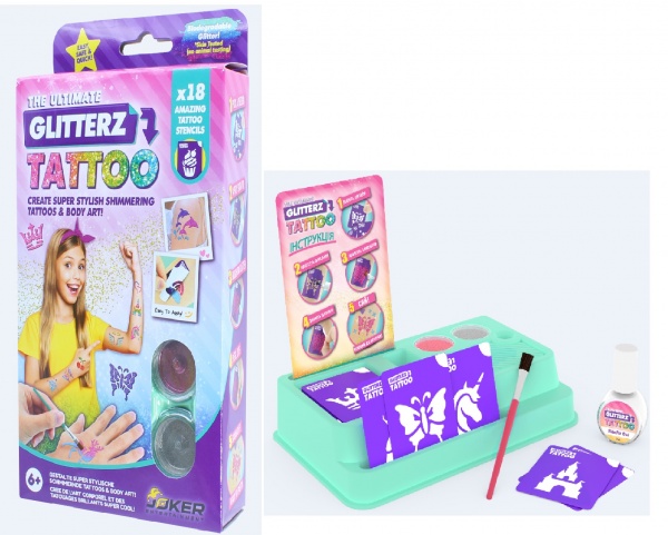 Набор для творчества Joker GLITTERZ TATTOO серия B 32101B