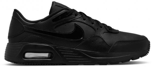 Кроссовки Nike AIR MAX SC LEATHER DH9636-001 р.44,5 черный