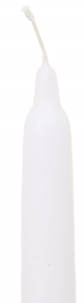 Набор свечей 16 см белий 4 шт 36998