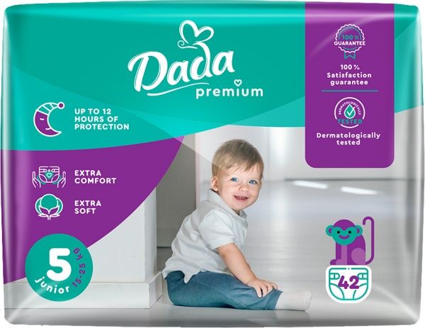 Підгузки Dada Premium 15-25 кг 42 шт.