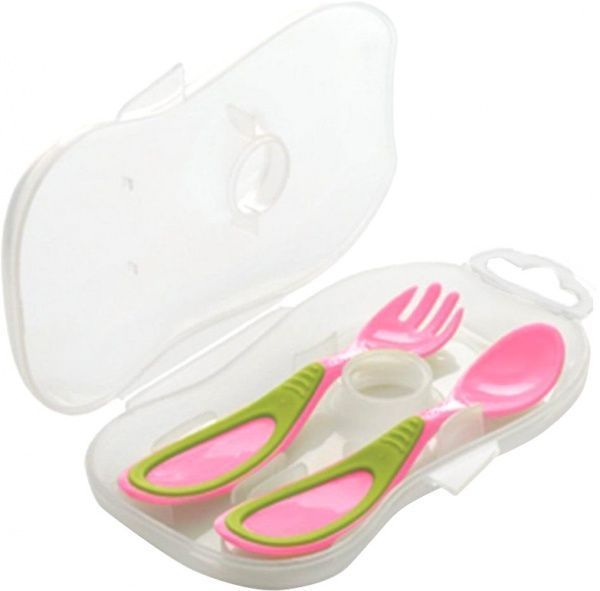 Набор столовых приборов Nuvita в кейсе розовый NV1407Pink