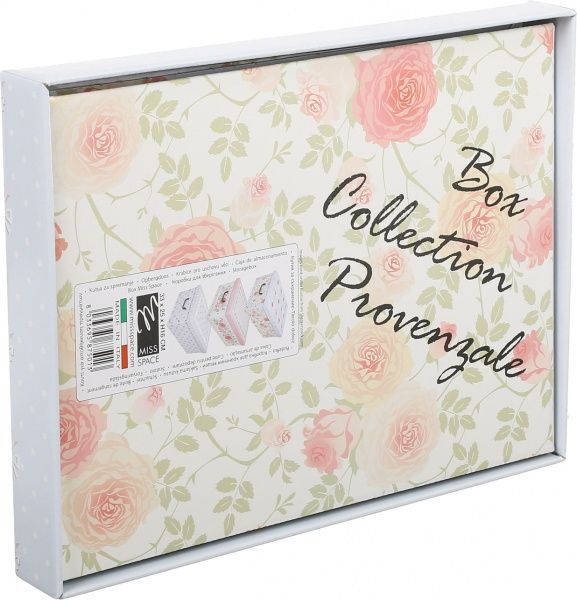 Ящик картонний Miss Space Provenzale 330x250x160 мм блакитний
