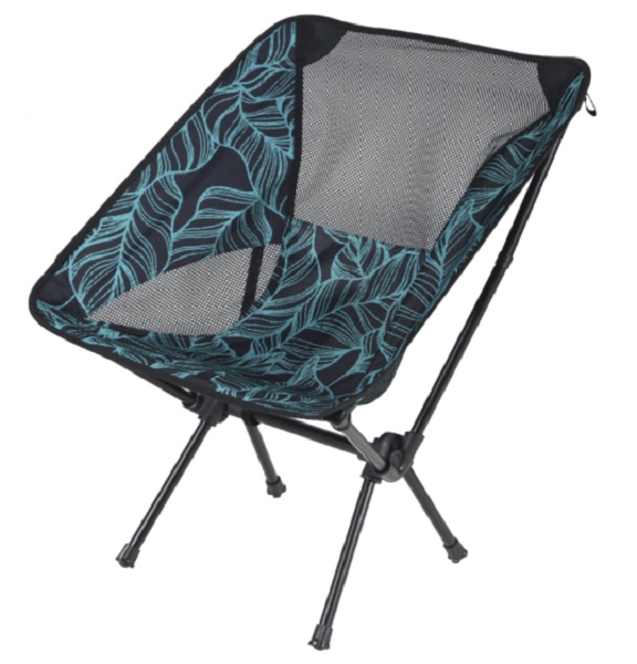 Стул раскладной Indigo Pocket OC00004 58x52x64 см зеленый с черным