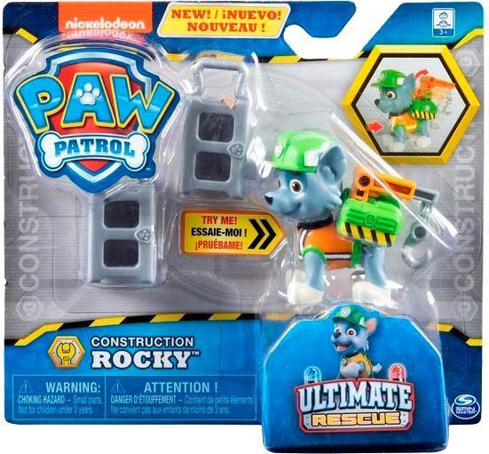 Фігурка Spin Master Paw Patrol Щенячий патруль Роккі з механічною функцією 