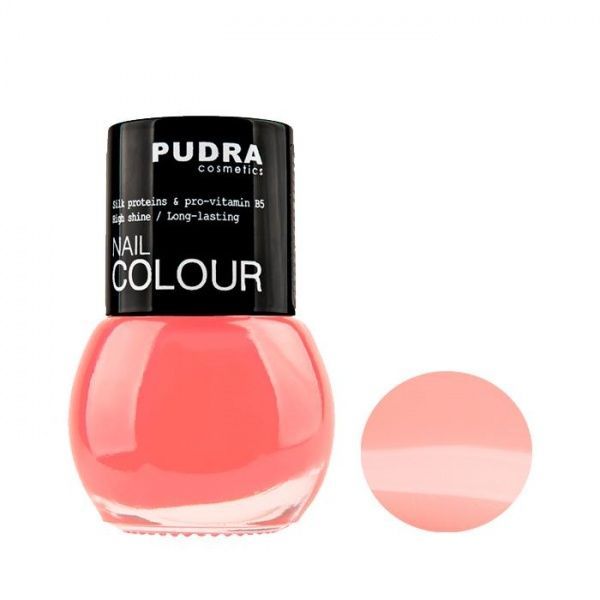 Лак для ногтей Pudra Cosmetics Nail Colour №33 бледно-розовый 13 мл 