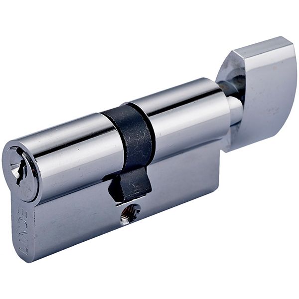 Цилиндр Linde A5Е 30x30 ключ-вороток 60 мм полированный хром