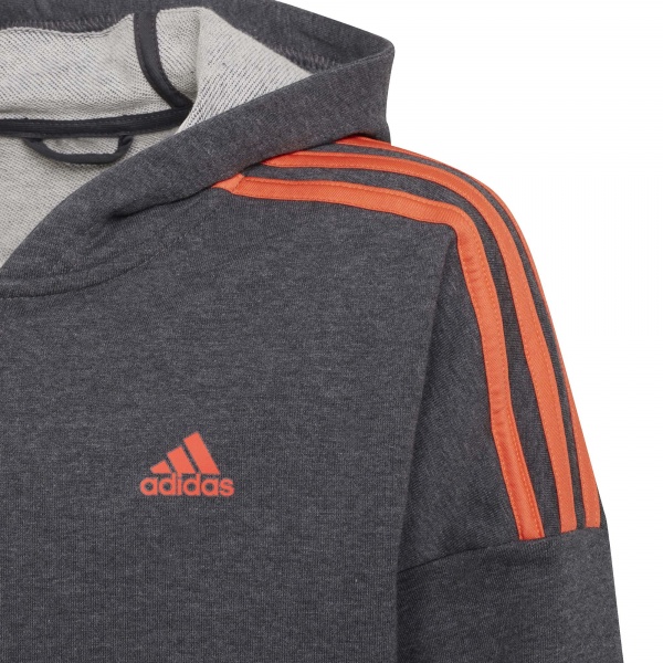 Спортивний костюм Adidas JB COTTON TS GT0338 р. 128 сірий