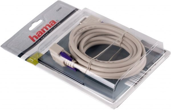 Кабель HAMA VGA - VGA 3 м білий (42087)  