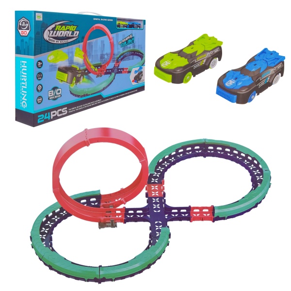 Трек + 2 машинки 6688-509