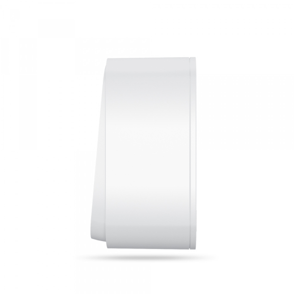 Вимикач одноклавішний Videx Binera без підсвітки білий VF-BNS11-W