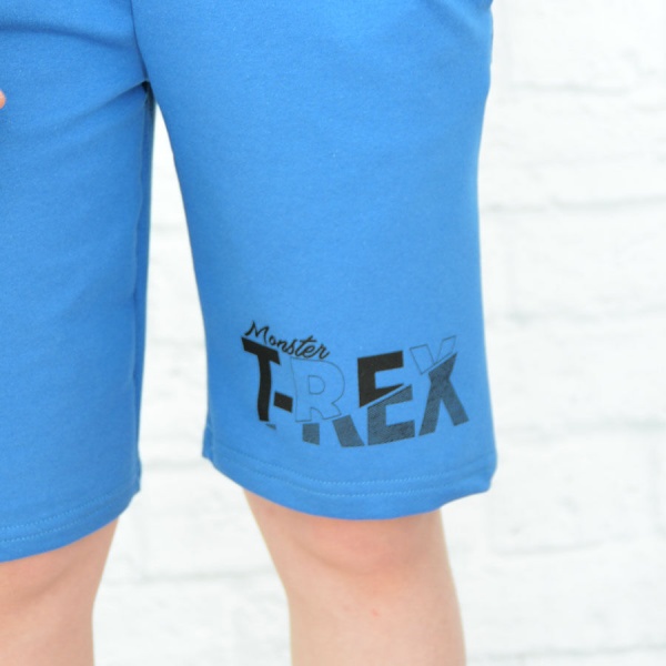 Костюм для хлопчиків Blanka Рекс р.128 синій 12945 