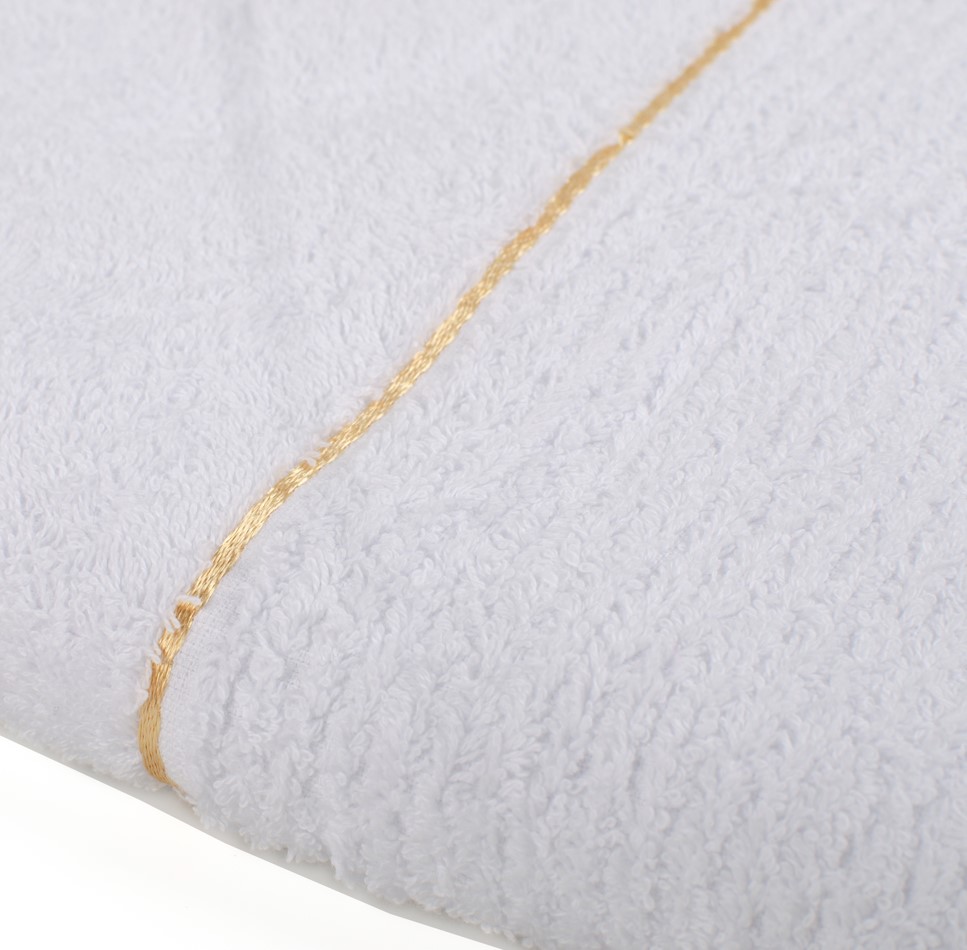 Полотенце махровое GOLD NEW 30x50 см белый La Nuit