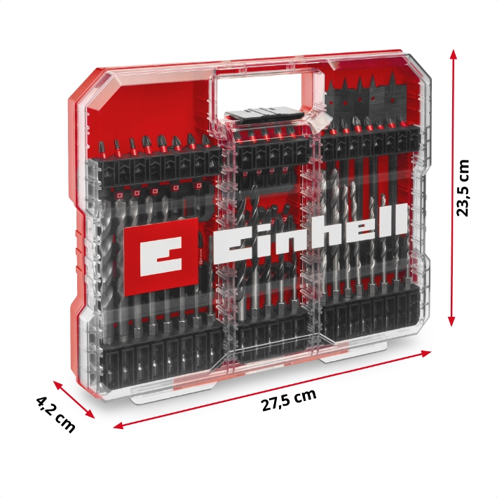 Набір біт і свердел Einhell XL-BOX 95 шт. 108798