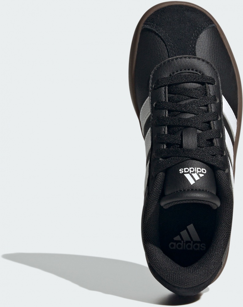 Кроссовки детские демисезонные Adidas VL COURT 3.0 K IE3630 р.39 1/3 черные