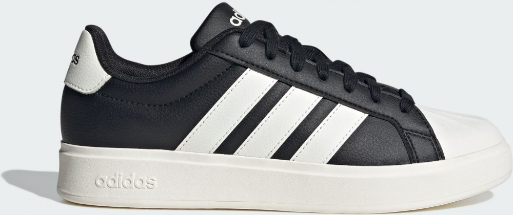 Кросівки жіночі Adidas STREETTALK CBLACK/CWHITE/CBLACK JP8284 р.40 2/3 чорні