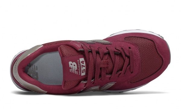 Кросівки New Balance WL574WNL р.6 бордовий