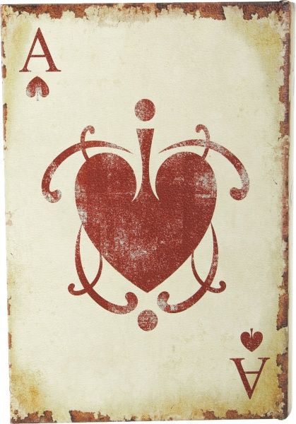 Скринька-книга Гральні карти 19х7х27 см