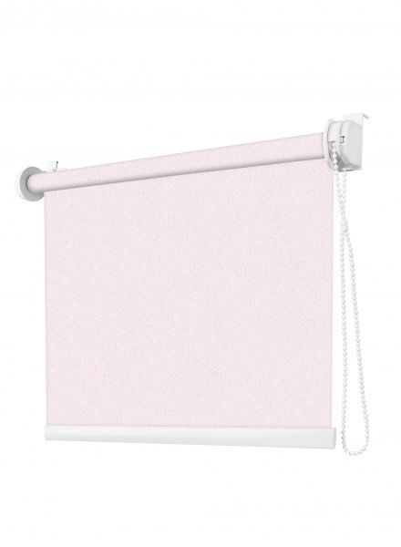 Ролета мини РОЛЛОТЕКС с фиксацией на струне Pearl 61x150 см розовая 