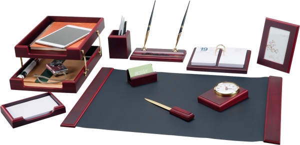 Набір настільний дерев'яний bestar 10 предметів Червоне дерево (0259XDU)