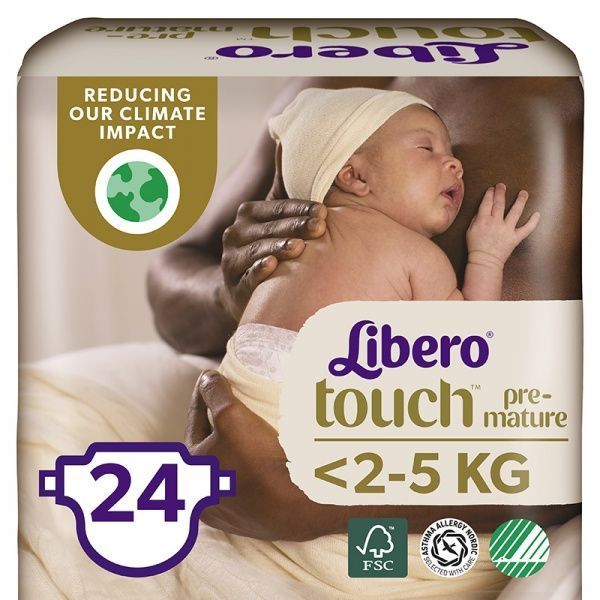 Подгузники Libero Touch Prema 0 2,5 кг 24 шт.