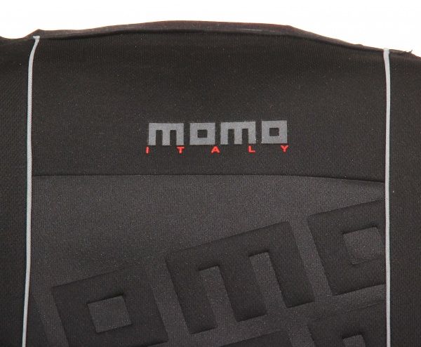 Комплект чехлов на сиденья Fodera Univ MOMO SC008BG черно-серый